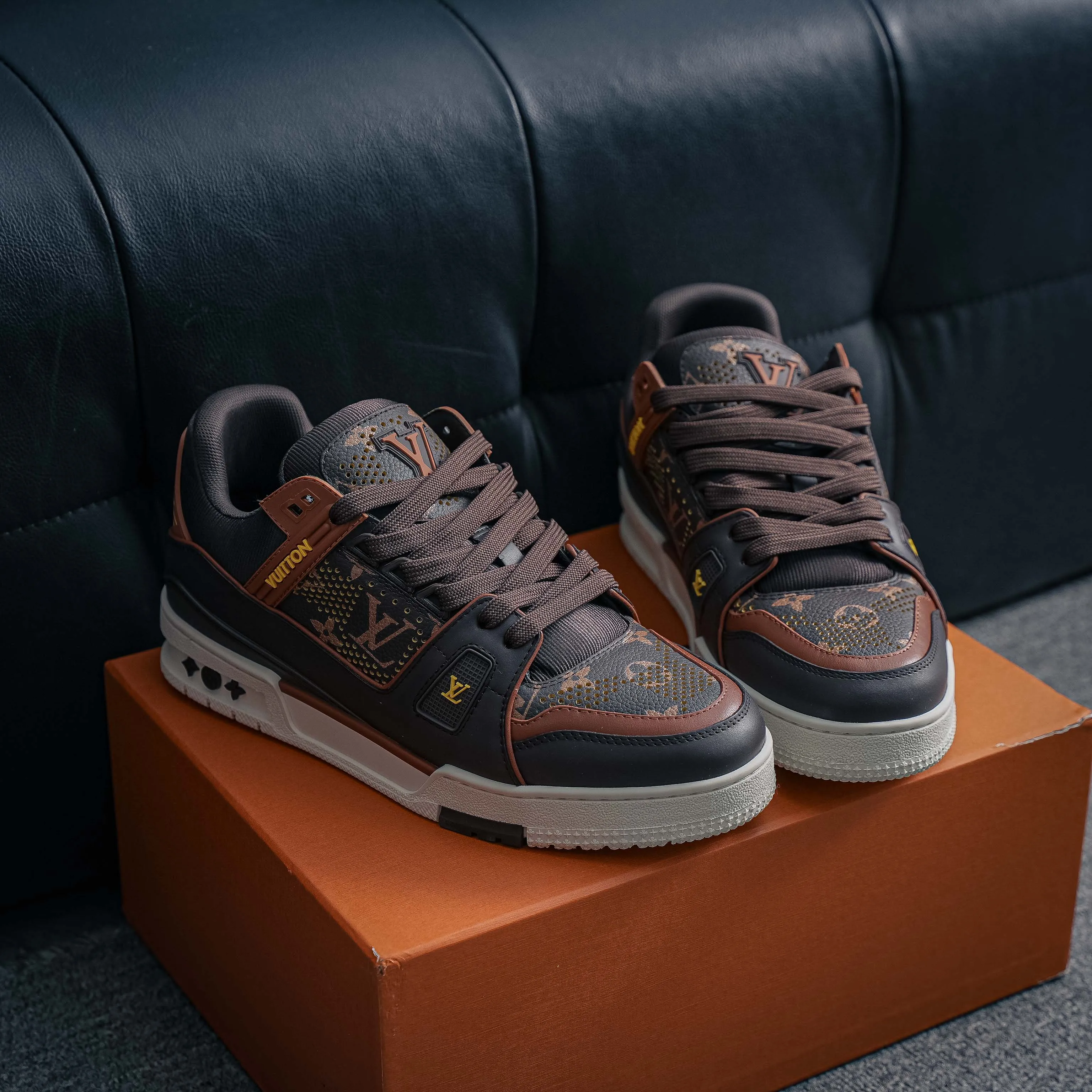 【YS 】 Premium LOUIS VUITTON LV Trainer ✦ ，Shoes ✦ 、 、 ✦ ✦